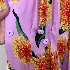 Carolina Herrera maxi floral dress sml . Fit as medium also. Never used